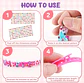 Kit de Pulseras Niña Armar y Decorar Con accesorios 55441 - Miniatura 3