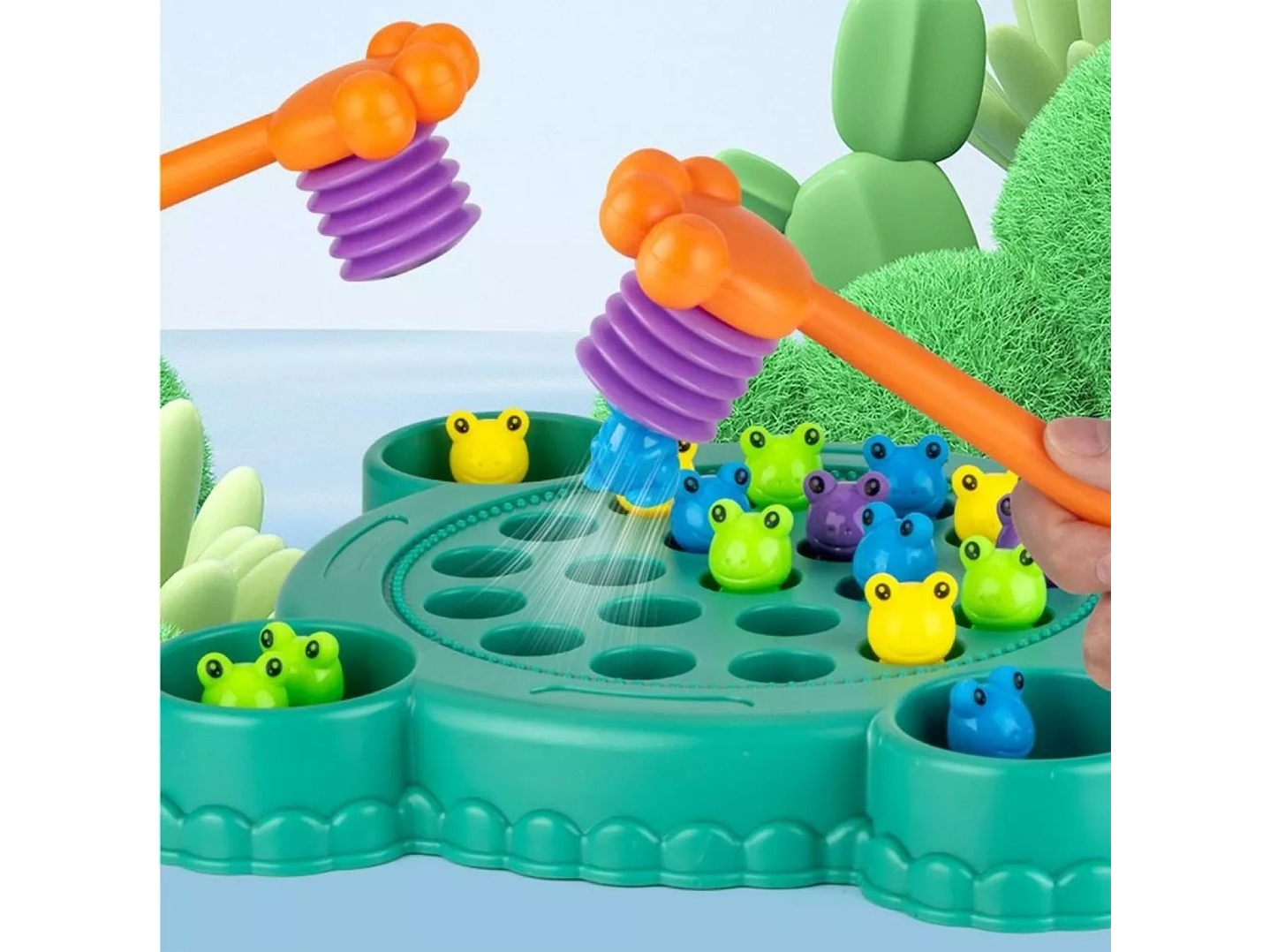 Juego De Mesa Interactivo Atrapa A Las Ranas 55499 2