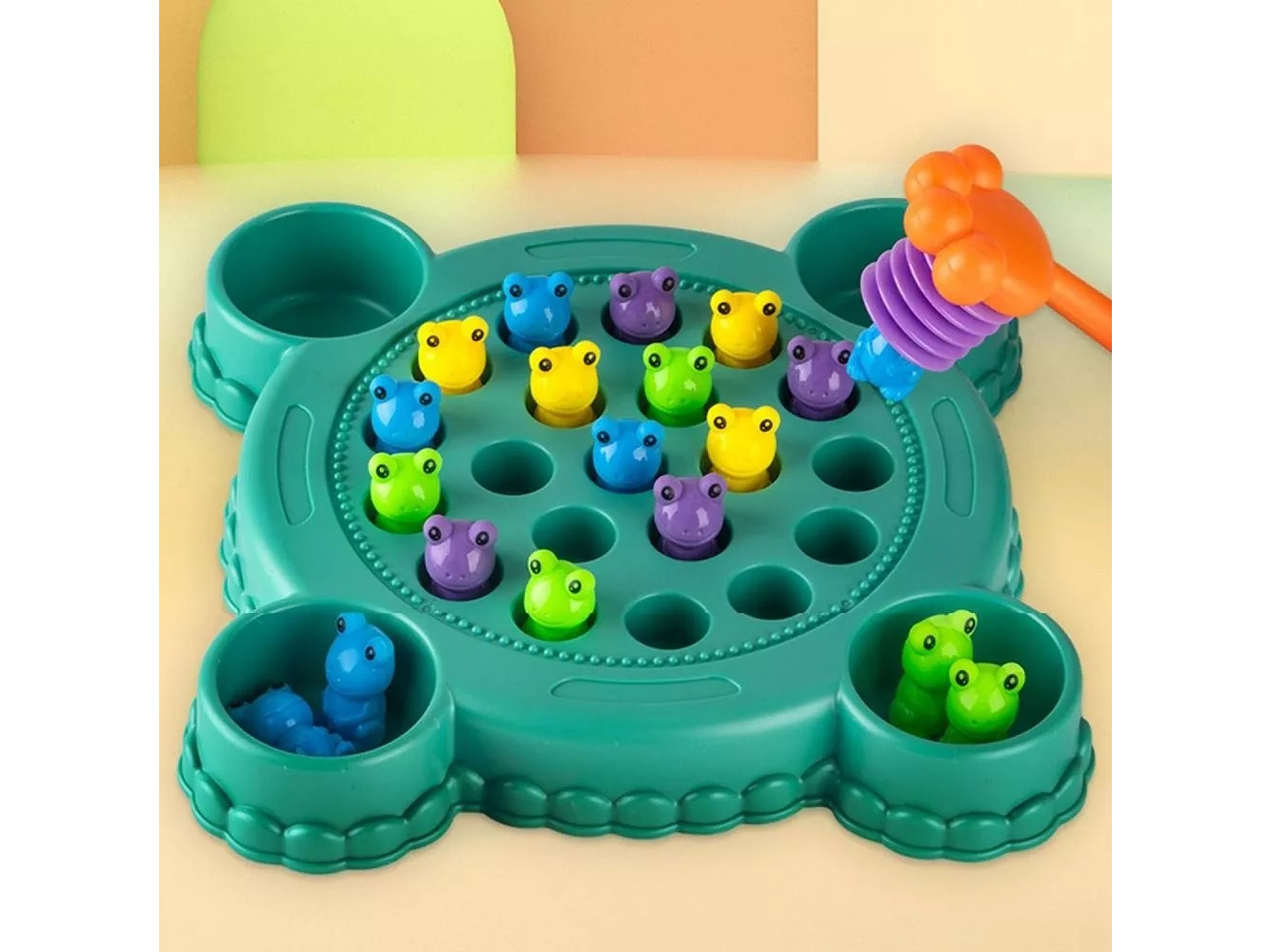 Juego De Mesa Interactivo Atrapa A Las Ranas 55499 4