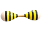 Maraca Doble de Madera Sonajera Niños Abejita 55503 - Miniatura 2
