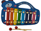 Xilófono Juguete Musical Infantil de Madera Colores 55504 - Miniatura 1