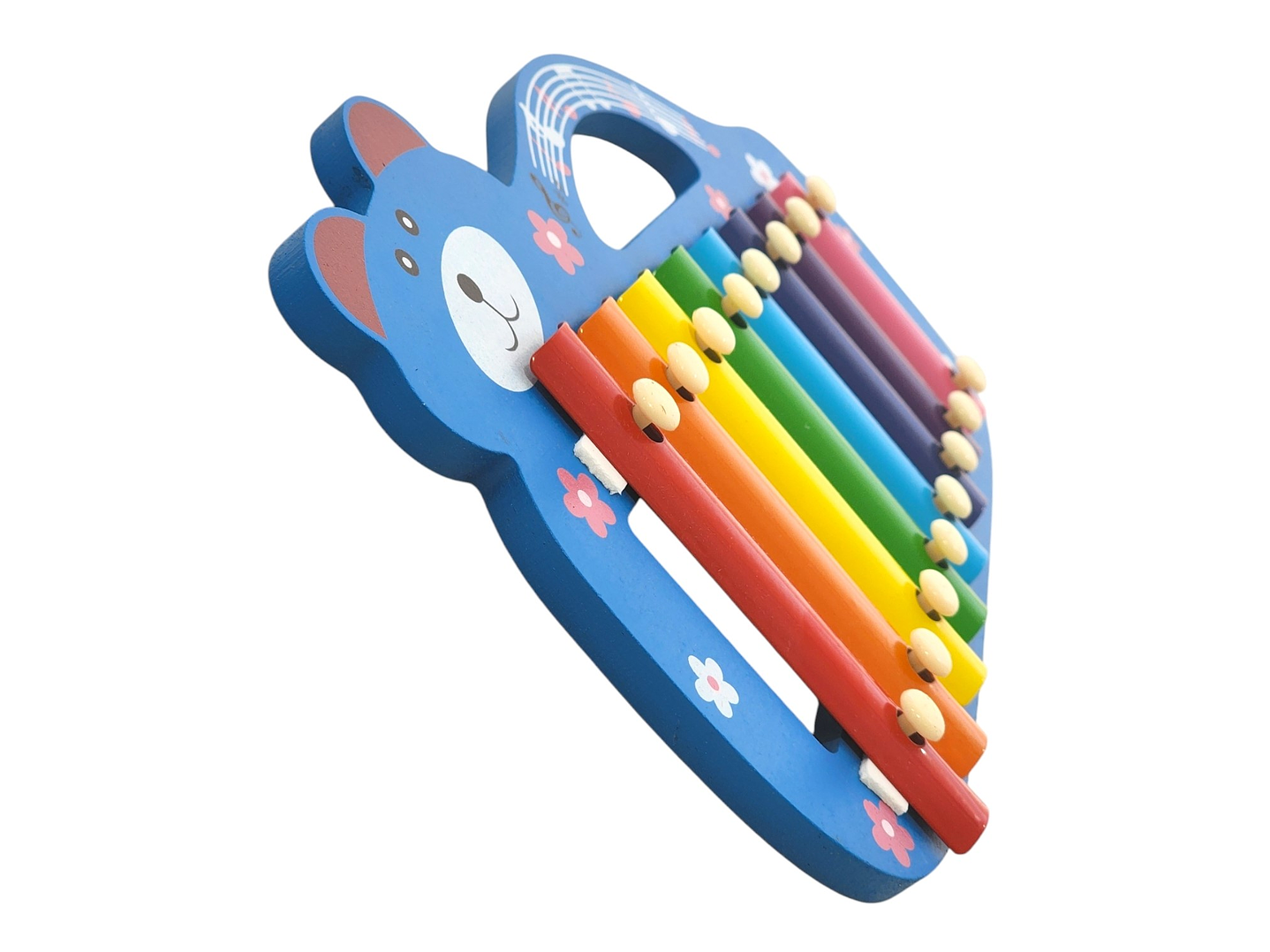 Xilófono Juguete Musical Infantil de Madera Colores 55504 4