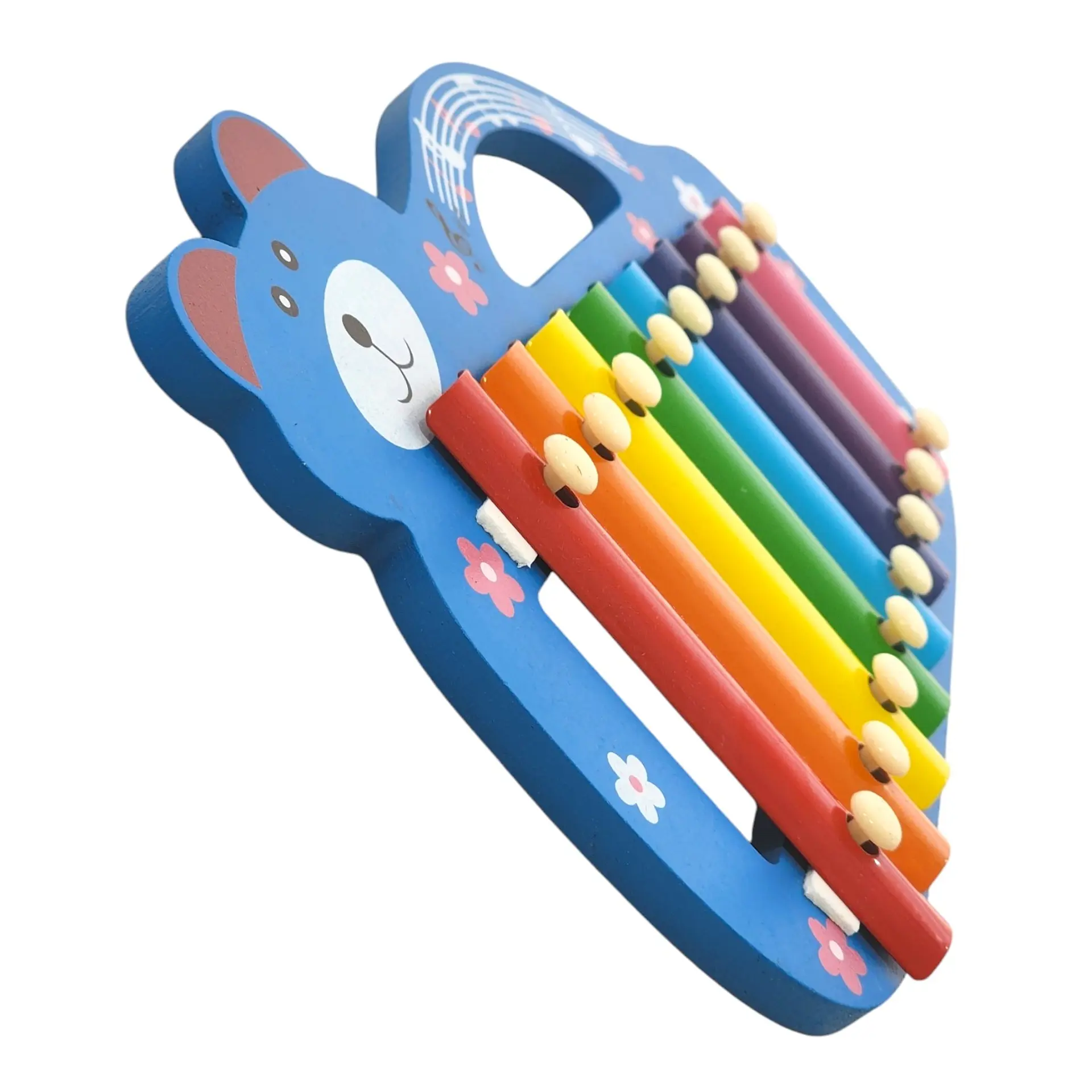Xilófono Juguete Musical Infantil de Madera Colores 55504 4