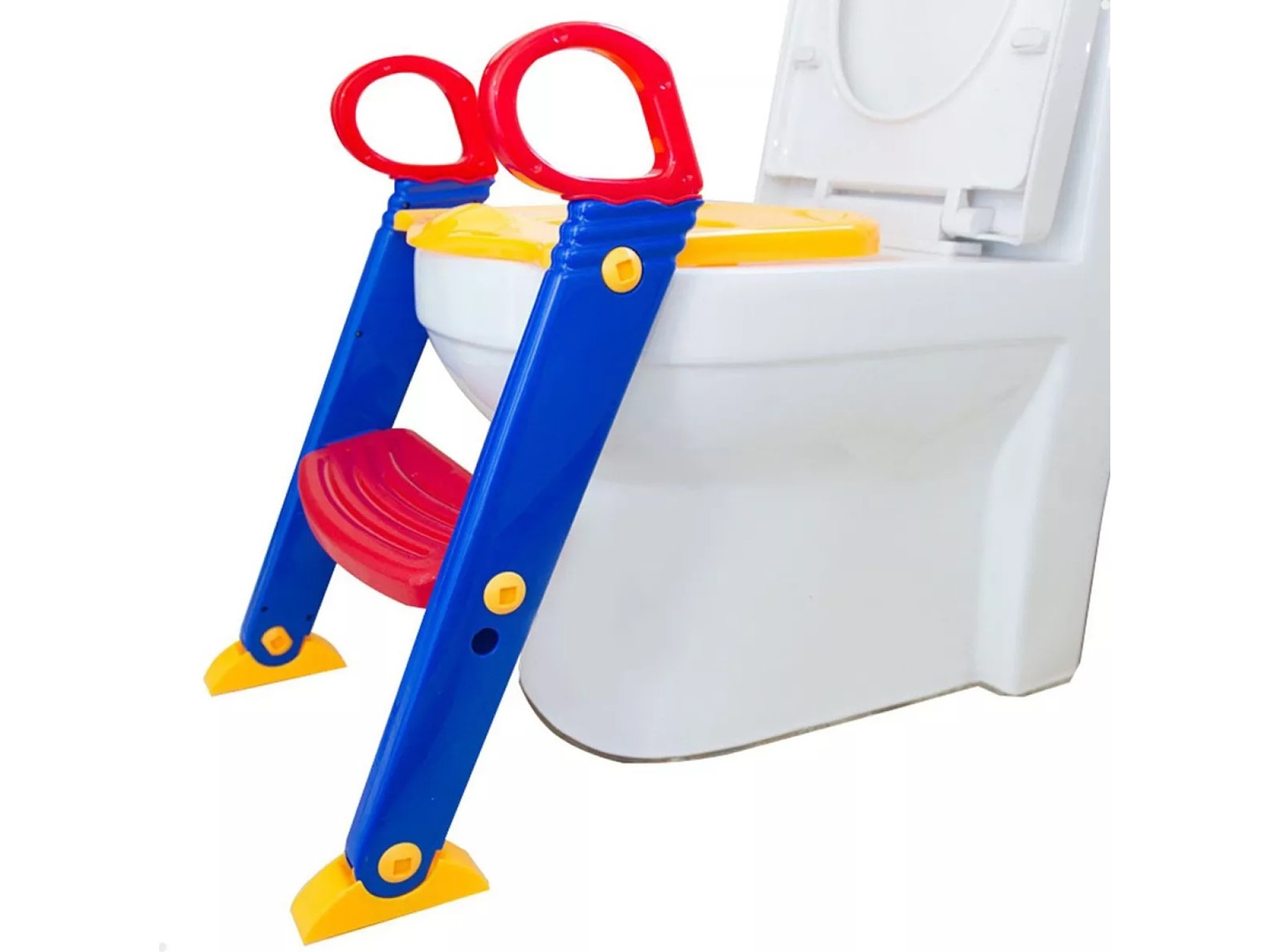 Adaptador Asiento Entrenador de Inodoro Niños con Escalera 1