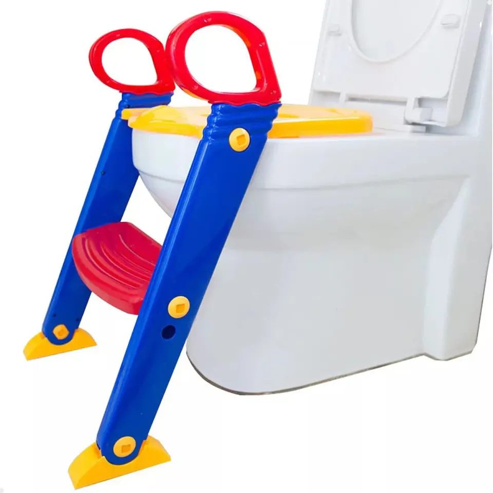 Adaptador Asiento Entrenador de Inodoro Niños con Escalera 1