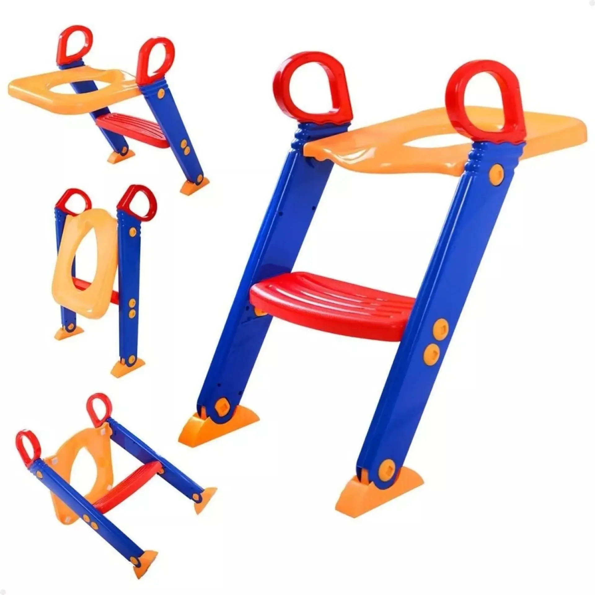 Adaptador Asiento Entrenador de Inodoro Niños con Escalera 2