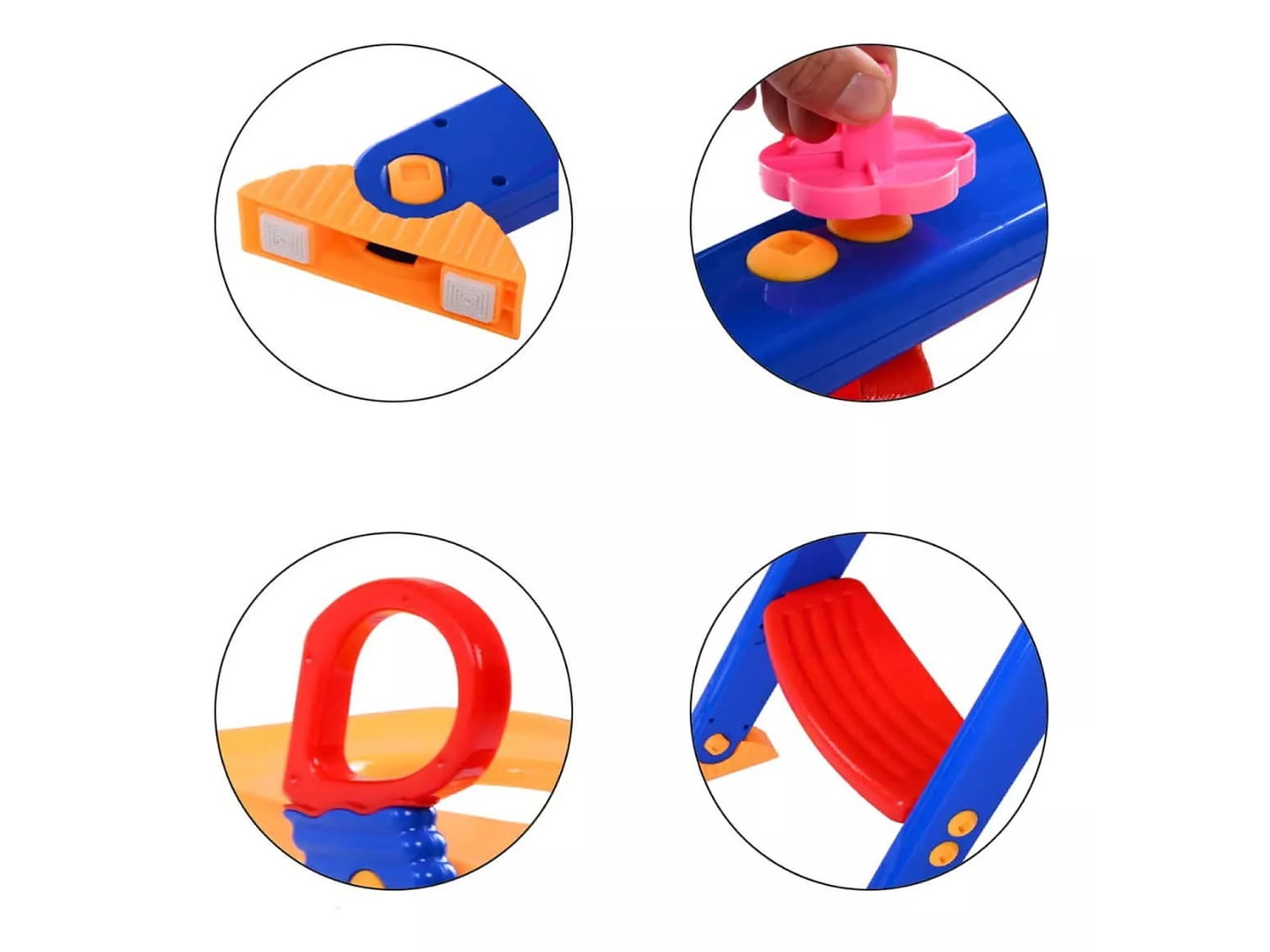 Adaptador Asiento Entrenador de Inodoro Niños con Escalera 4