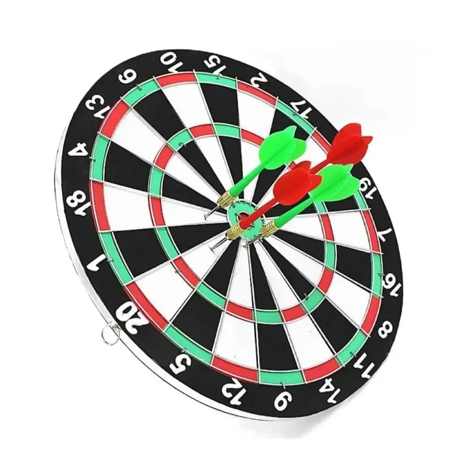 Juego De Dardos Tiro Al Blanco Tablero 37cm Reversible 10035 3