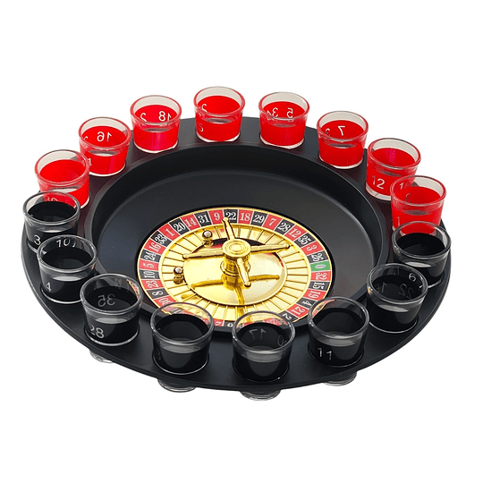 Ruleta Shots Juego de Tragos x 16 Piezas 11184