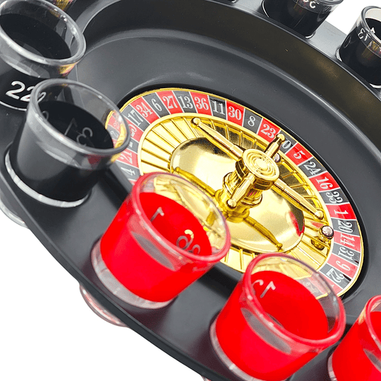 Ruleta Shots Juego de Tragos x 16 Piezas 11184