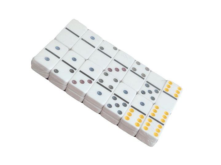 Juego Dominó Chancho 9 Caja Metálica 55 Piezas 3