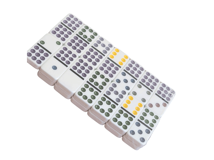 Juego Dominó Chancho 9 Caja Metálica 55 Piezas 4