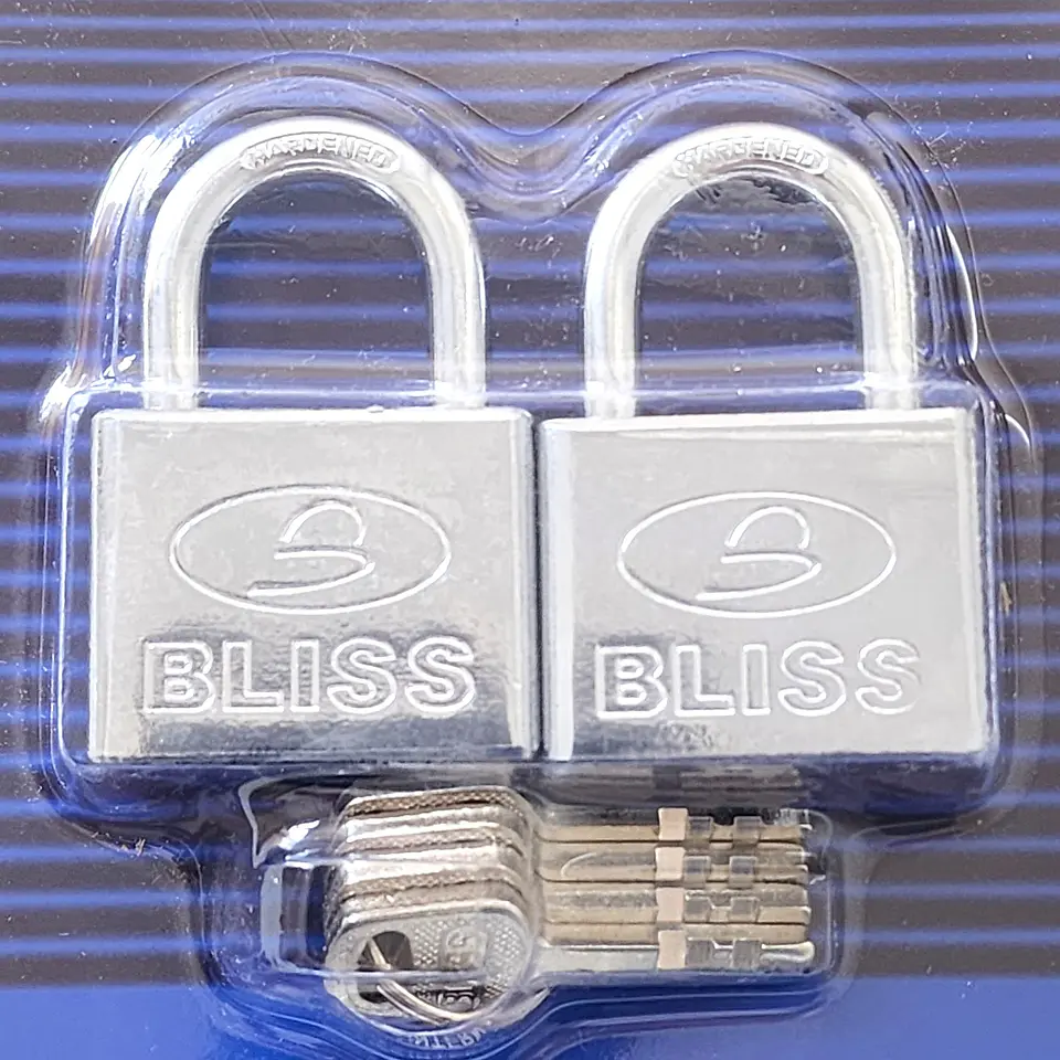 Pack 2 Candados de Seguridad 40mm Bliss 13346 2
