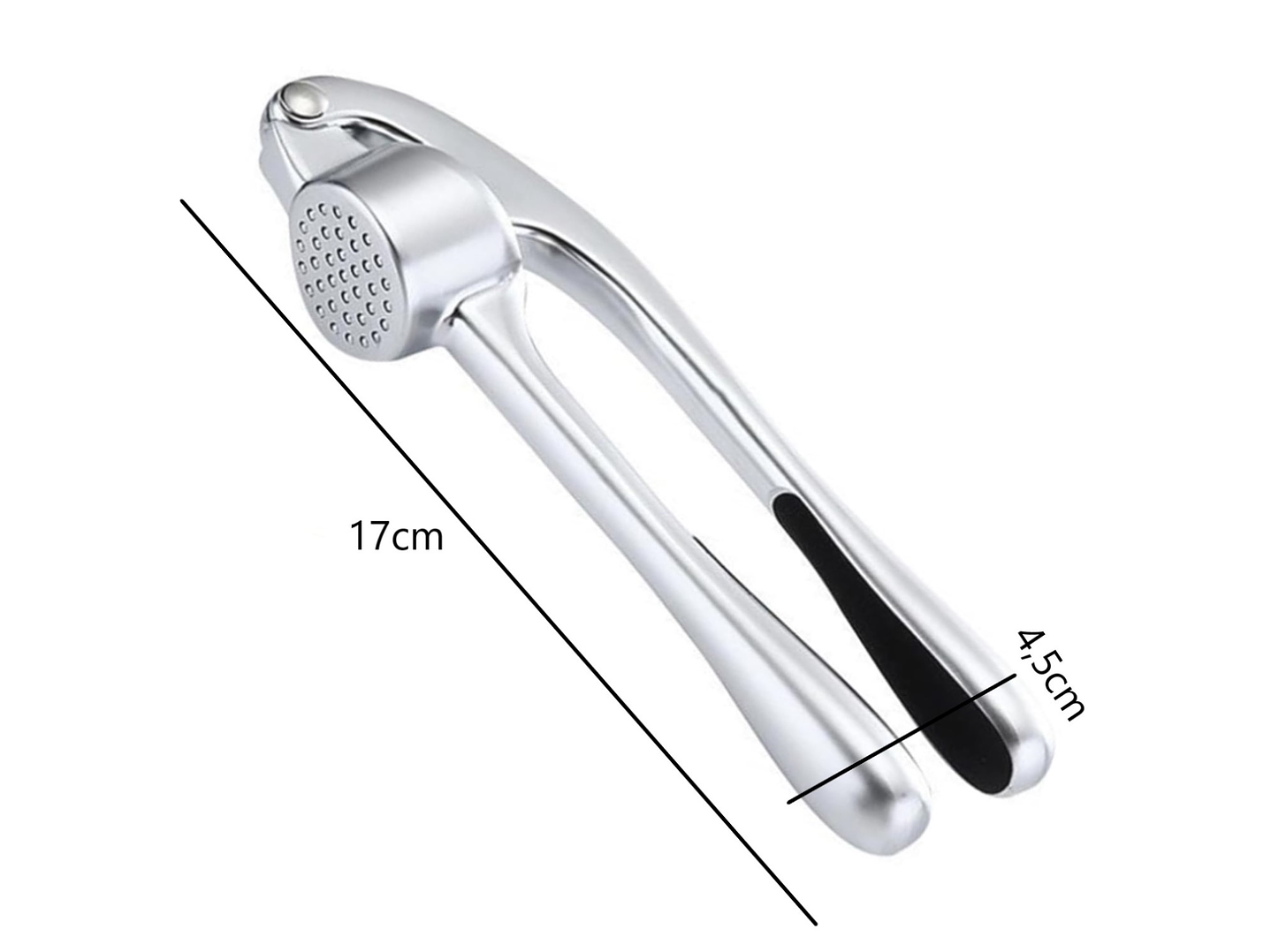 Cortador Prensa Triturador Manual de Ajo Ergonómico 16421 5