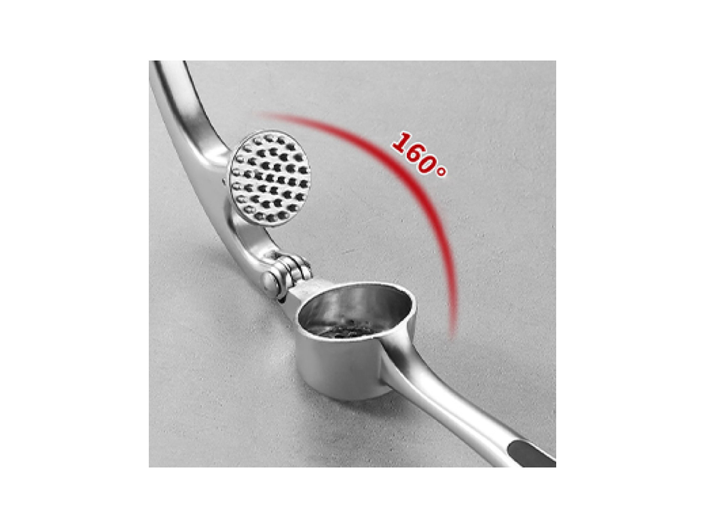 Cortador Prensa Triturador Manual de Ajo Ergonómico 16421 6