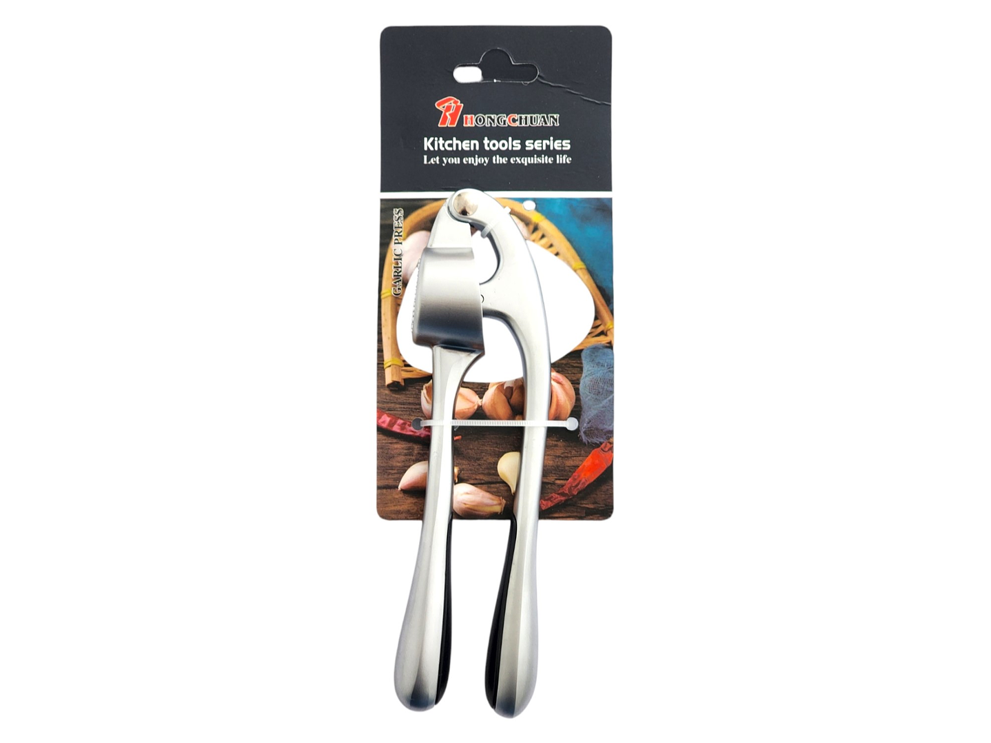 Cortador Prensa Triturador Manual de Ajo Ergonómico 16421 7