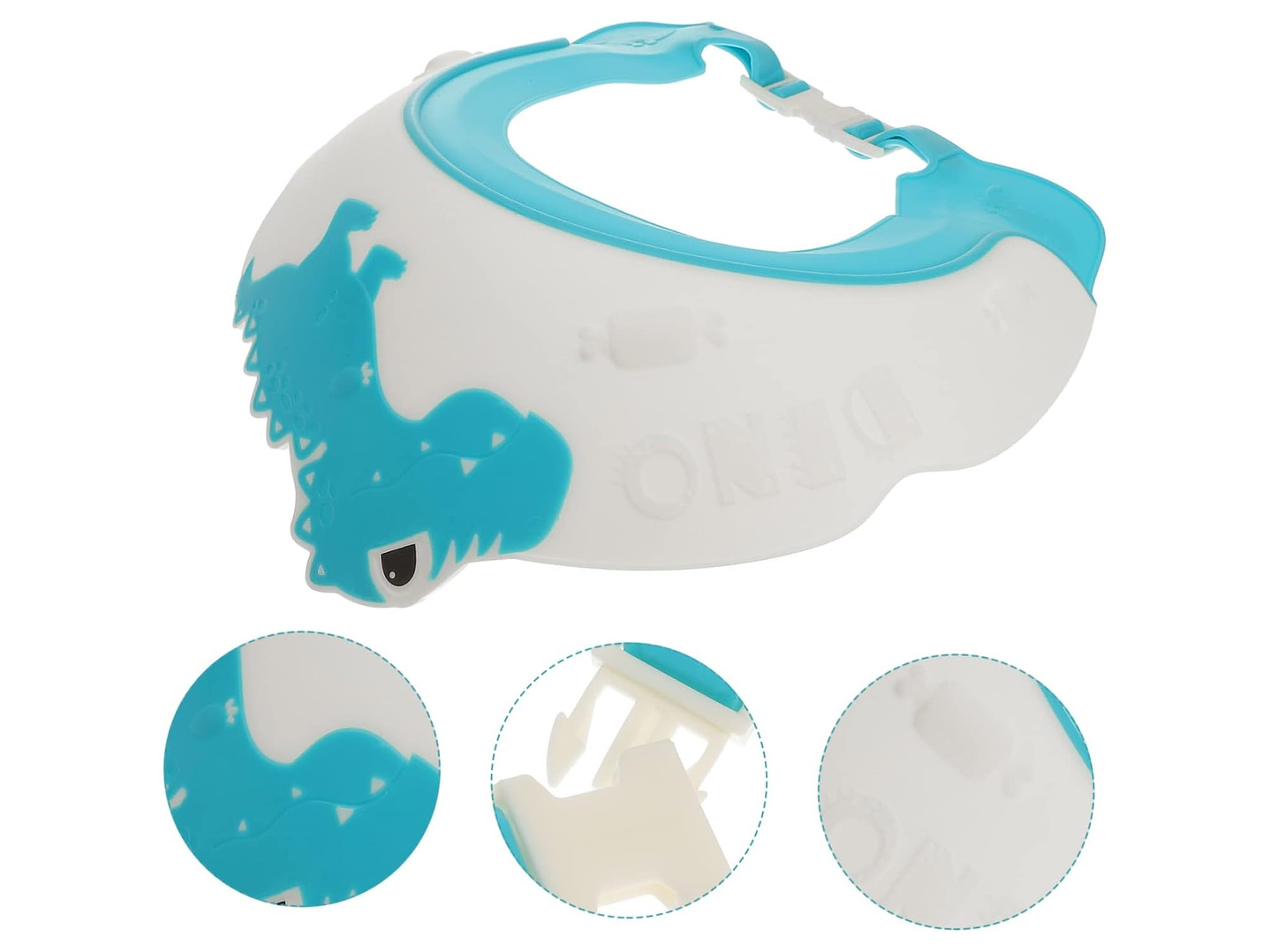 Gorro de ducha ajustable para bebés Verde Azulado 16554 3