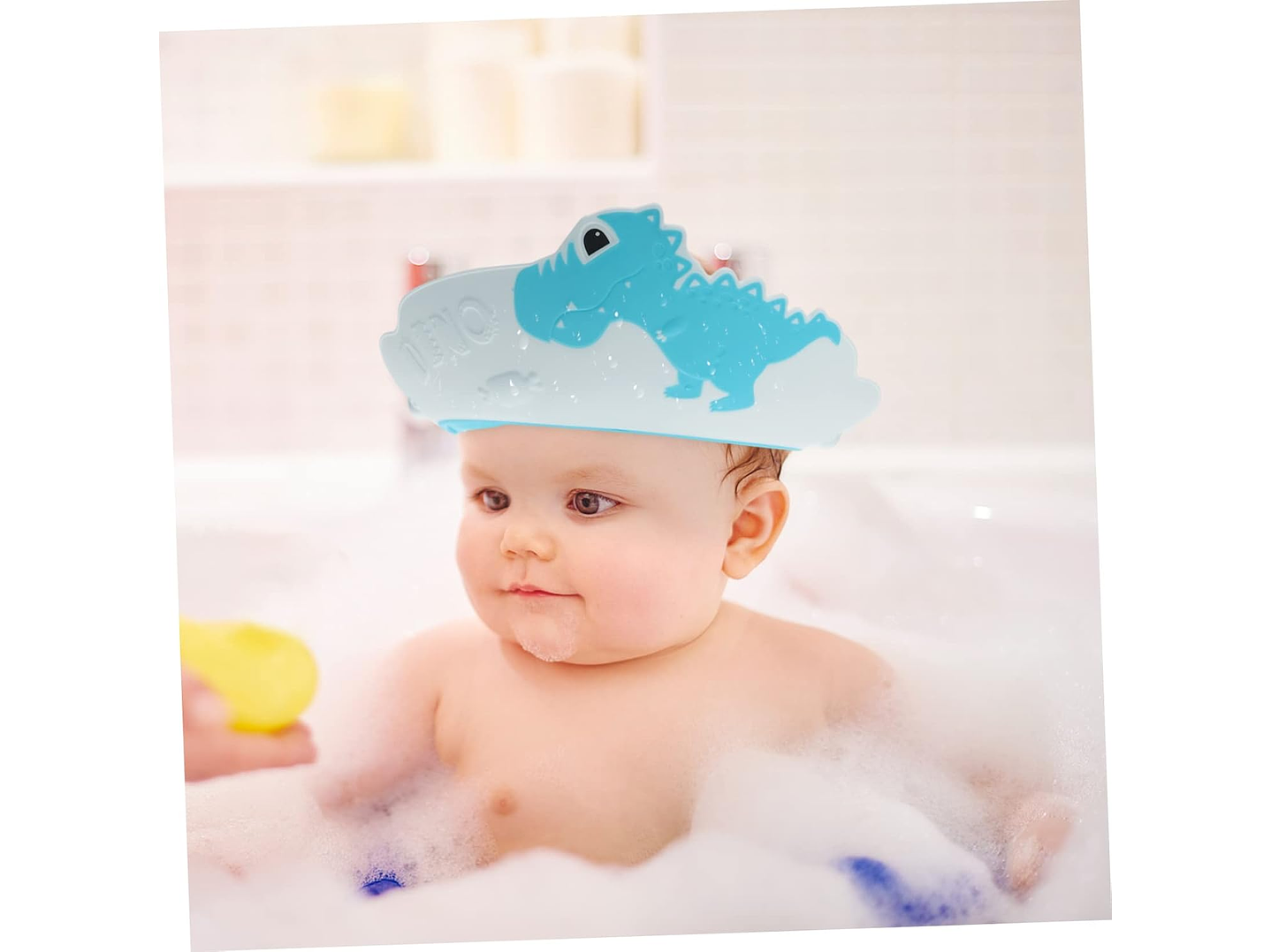 Gorro de ducha ajustable para bebés Verde Azulado 16554 4