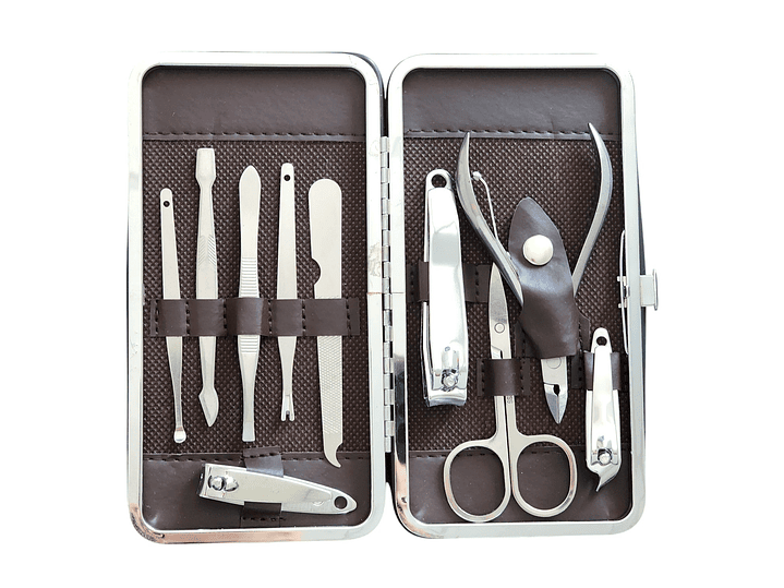 Set de Manicura 10 Piezas con Estuche 50051 1