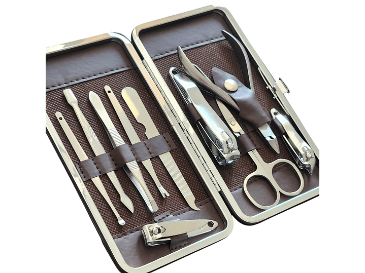 Set de Manicura 10 Piezas con Estuche 50051 2