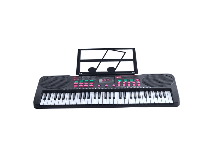 Piano Teclado Digital 61 Teclas + Micrófono 55036 1