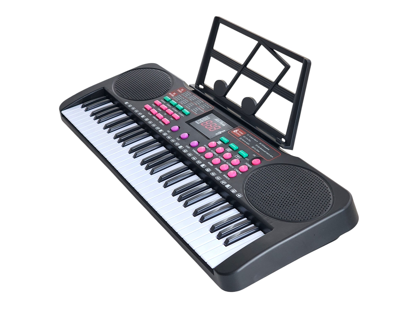 Piano Teclado Digital 61 Teclas + Micrófono 55036 2