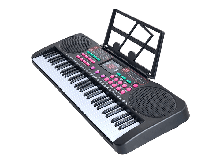 Piano Teclado Digital 61 Teclas + Micrófono 55036 2