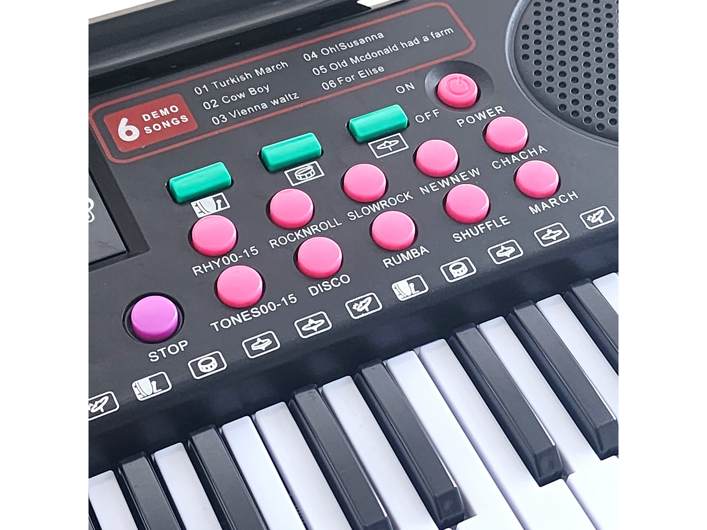 Piano Teclado Digital 61 Teclas + Micrófono 55036 4