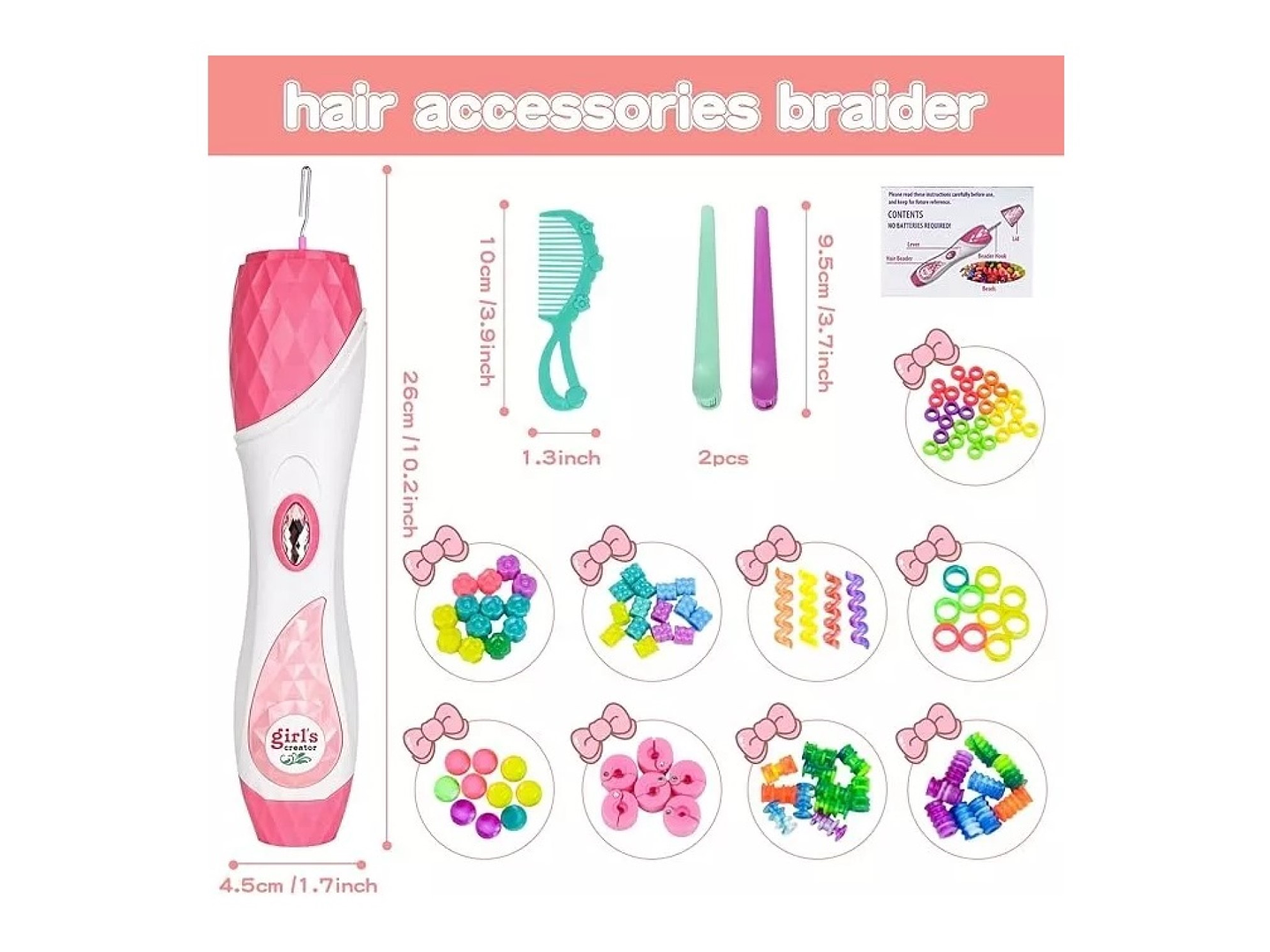 Kit de accesorios para el cabello Niñas 55437 4