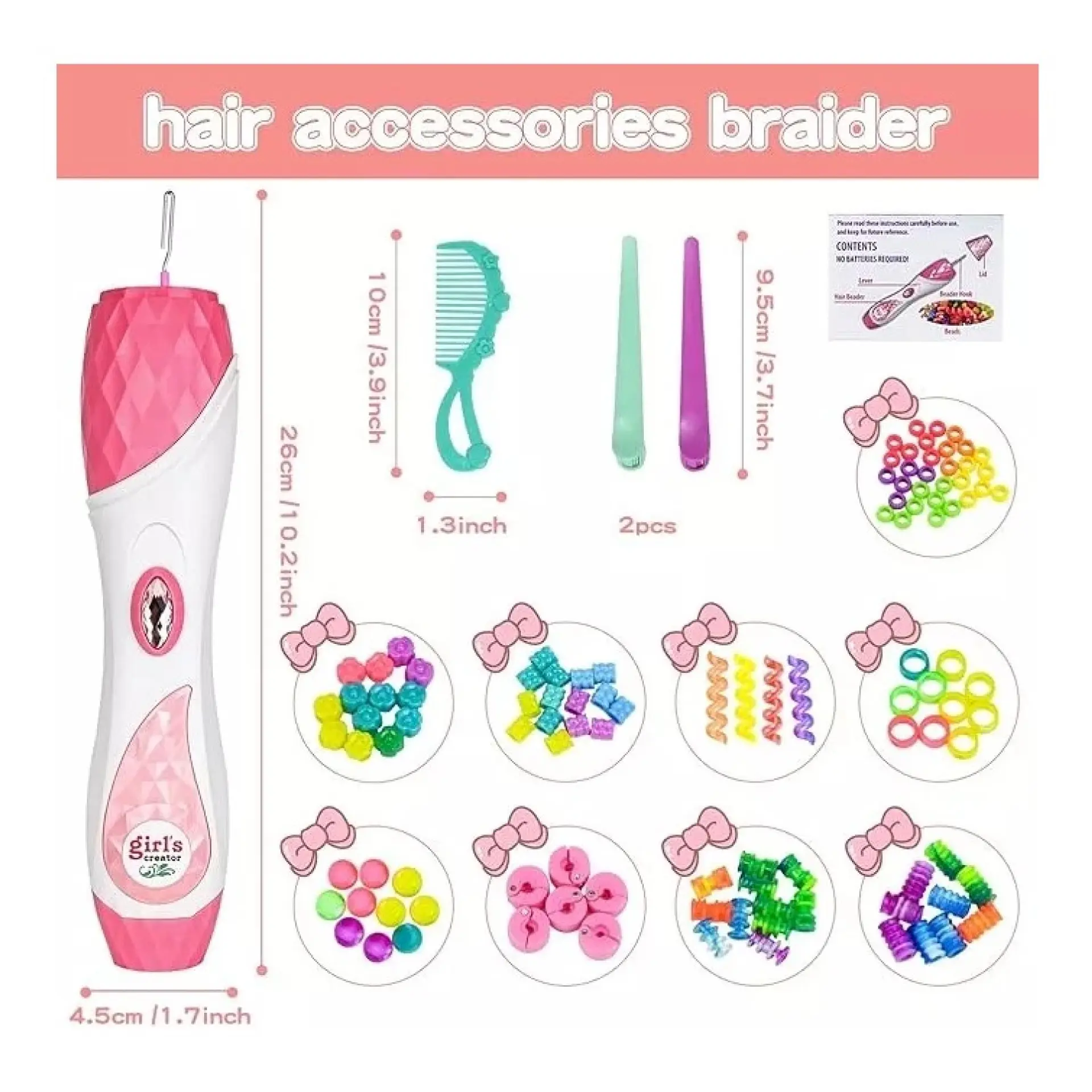 Kit de accesorios para el cabello Niñas 55437 4