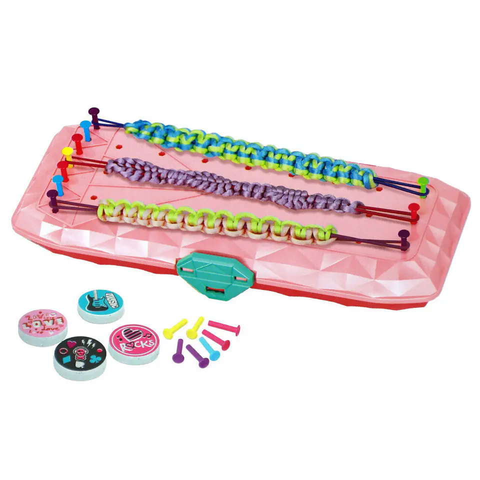 Kit Fabricación de Pulseras con Accesorios para Niñas 55438 2