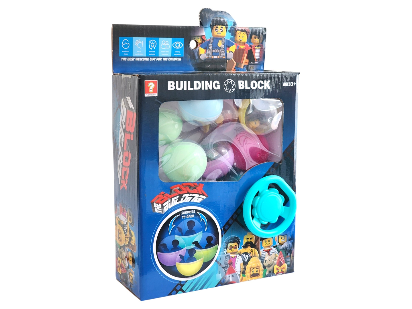 Caja Ventana Huevos Sorpresa Bloques de Construcción 55494 1