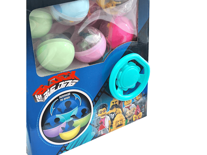 Caja Ventana Huevos Sorpresa Bloques de Construcción 55494 5