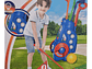 Set De Golf Miniatura con Carrito para Niños 55524 - Miniatura 2