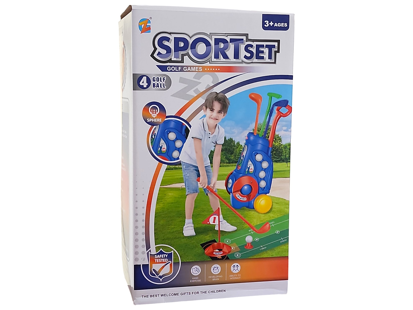 Set De Golf Miniatura con Carrito para Niños 55524 10