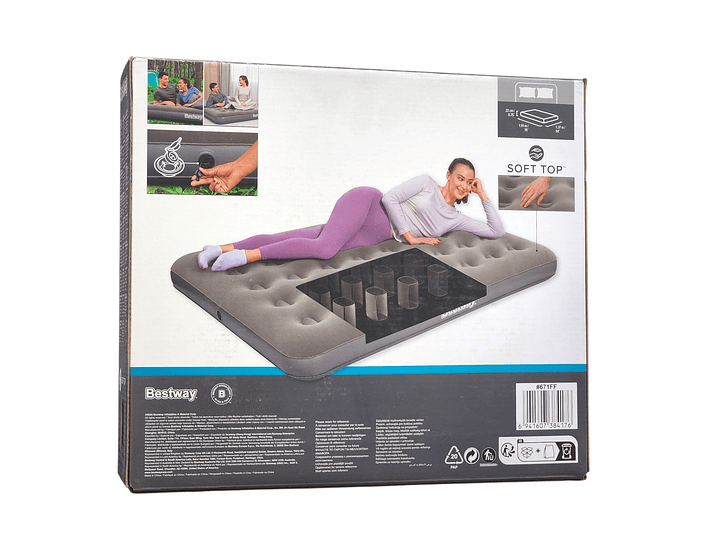 Colchón Inflable Doble 2 plaza 1.91m Bestway 671FF 6
