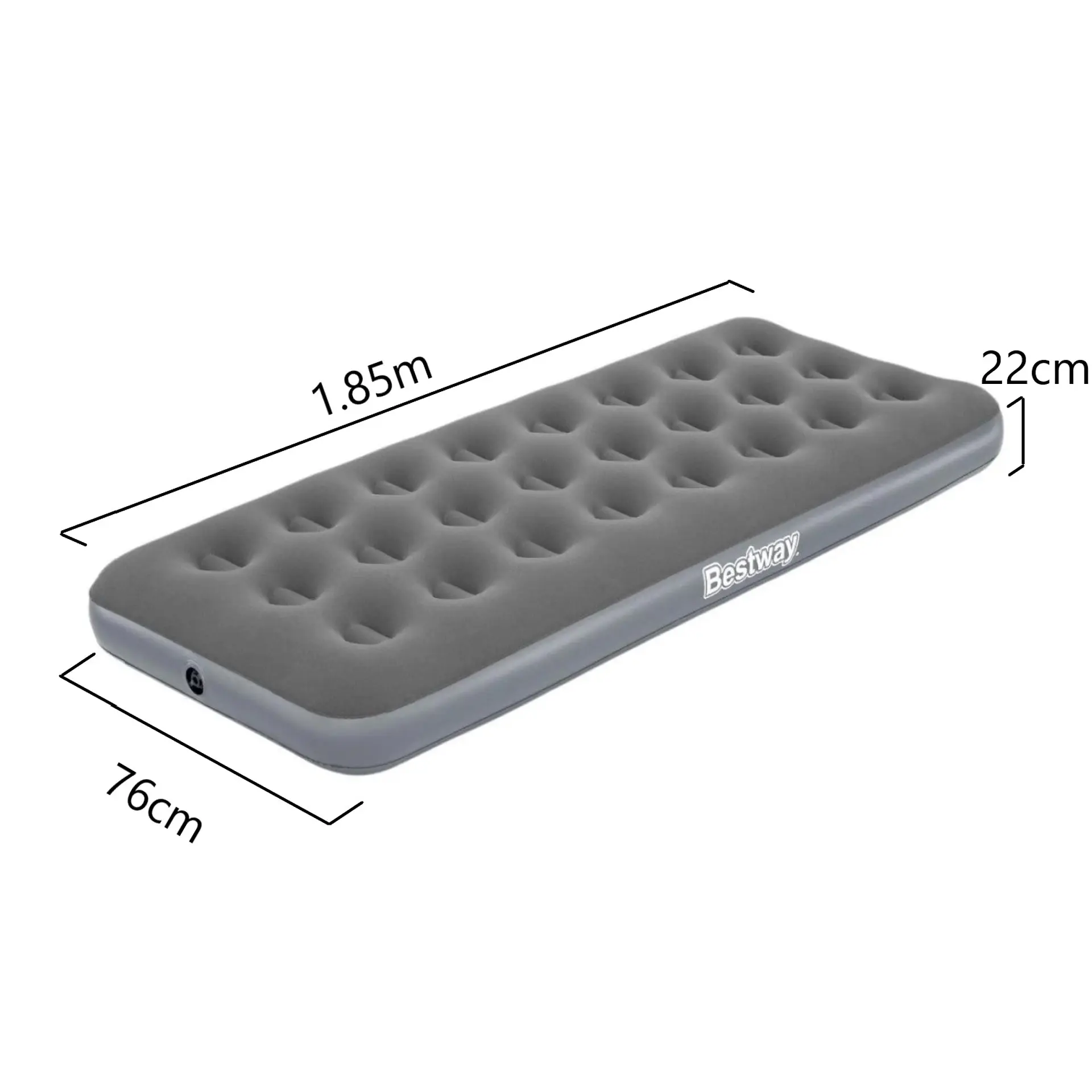 Colchón Inflable Individual 1 plaza 1.85m Bestway 671FE 4