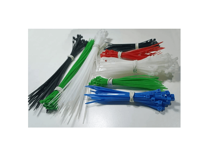 Amarras Plásticas Multiuso 300 unds Colores Macrotel MP300 3