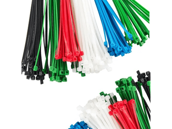 Amarras Plásticas Multiuso 300 unds Colores Macrotel MP300 4