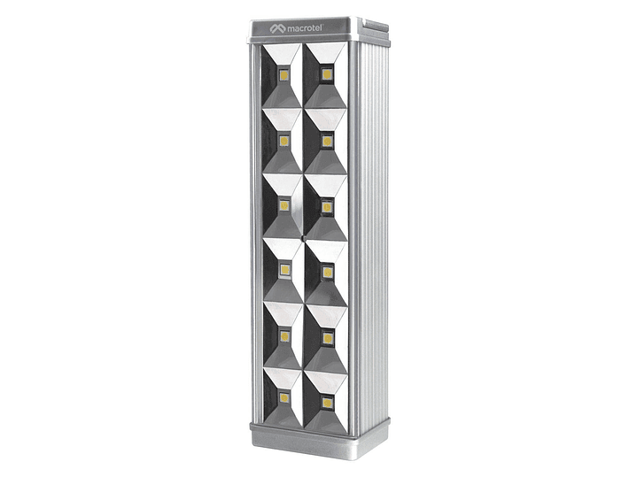Lámpara De Emergencia 12 Led 3w Macrotel MS3305H 1