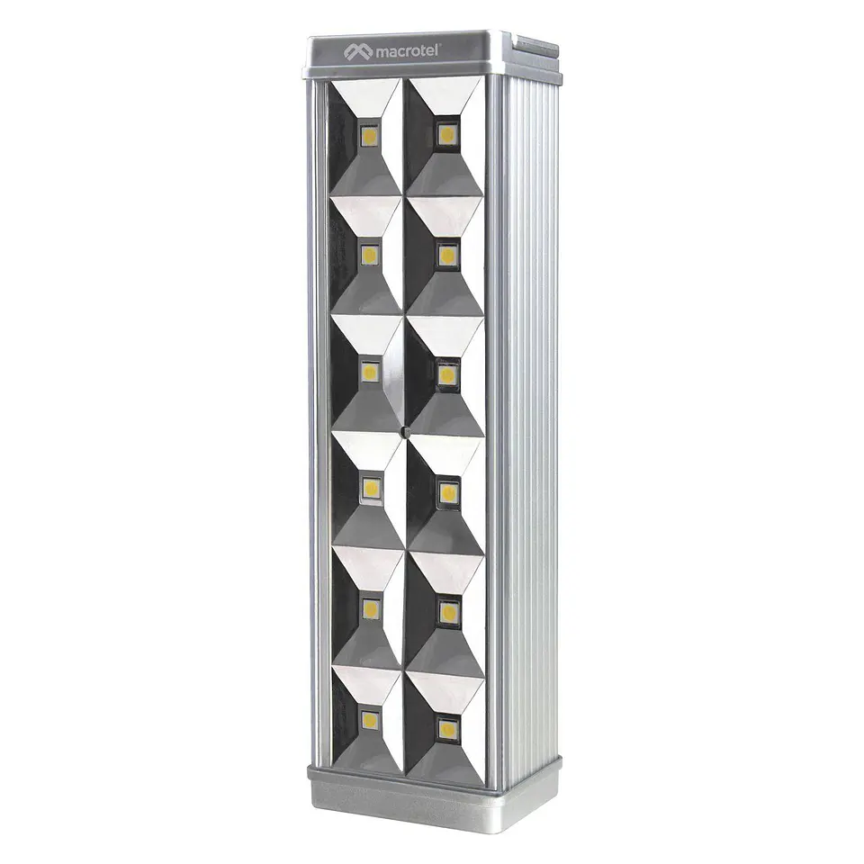 Lámpara De Emergencia 12 Led 3w Macrotel MS3305H 1