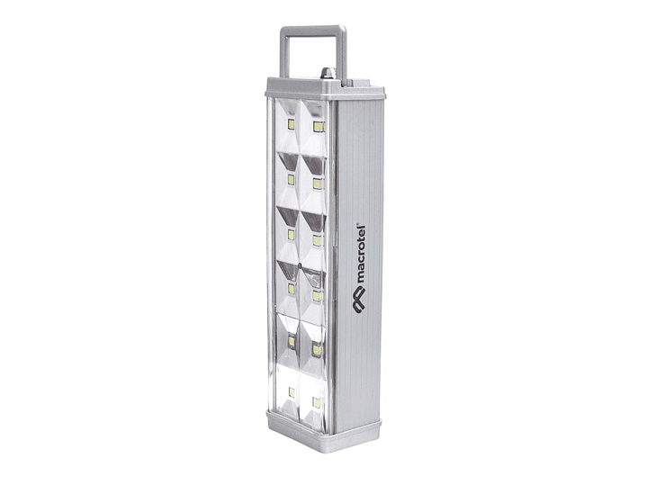 Lámpara De Emergencia 12 Led 3w Macrotel MS3305H 2