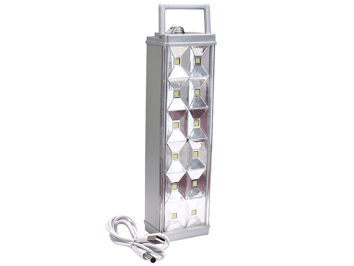Lámpara De Emergencia 12 Led 3w Macrotel MS3305H 6