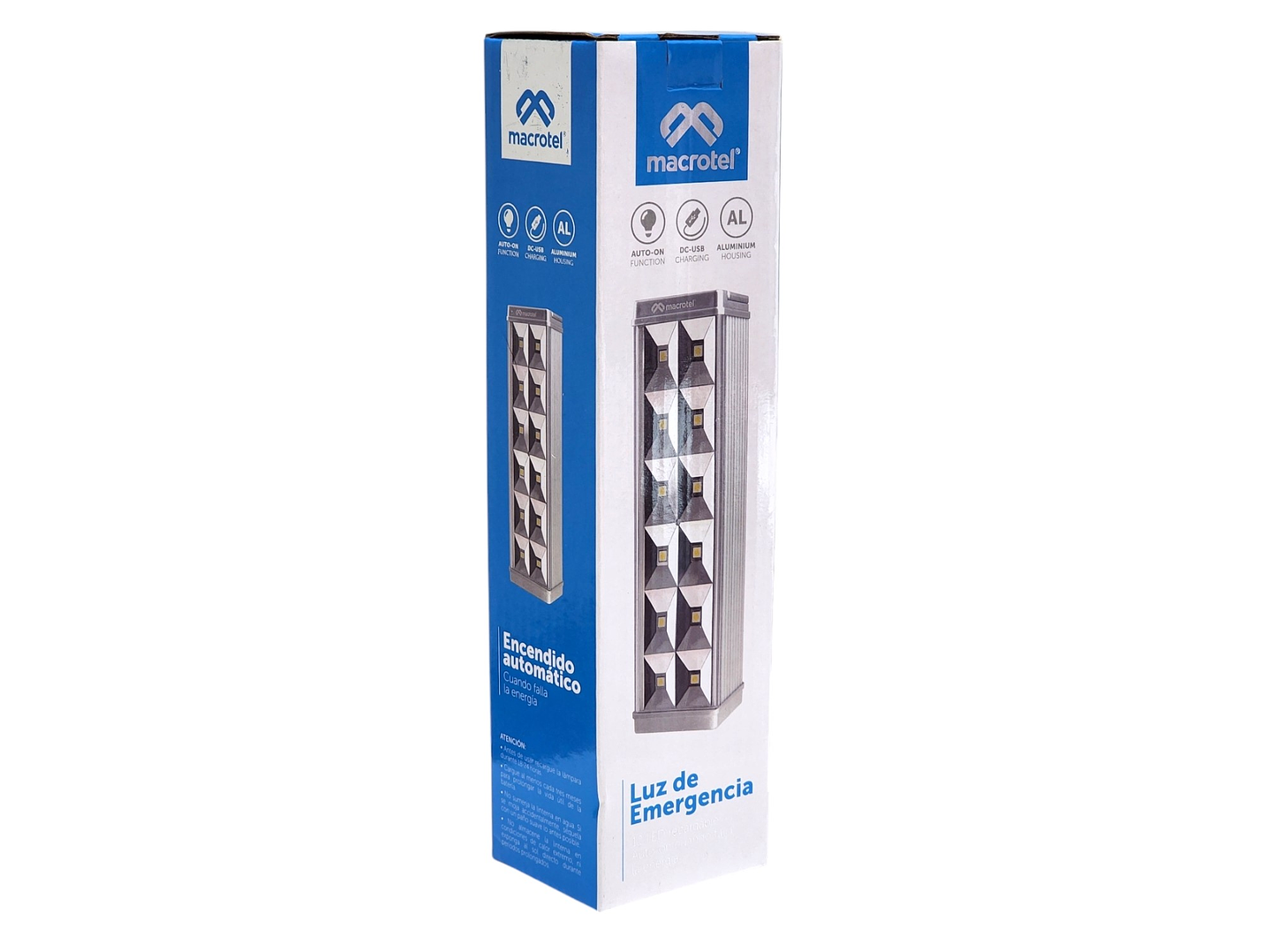 Lámpara De Emergencia 12 Led 3w Macrotel MS3305H 7