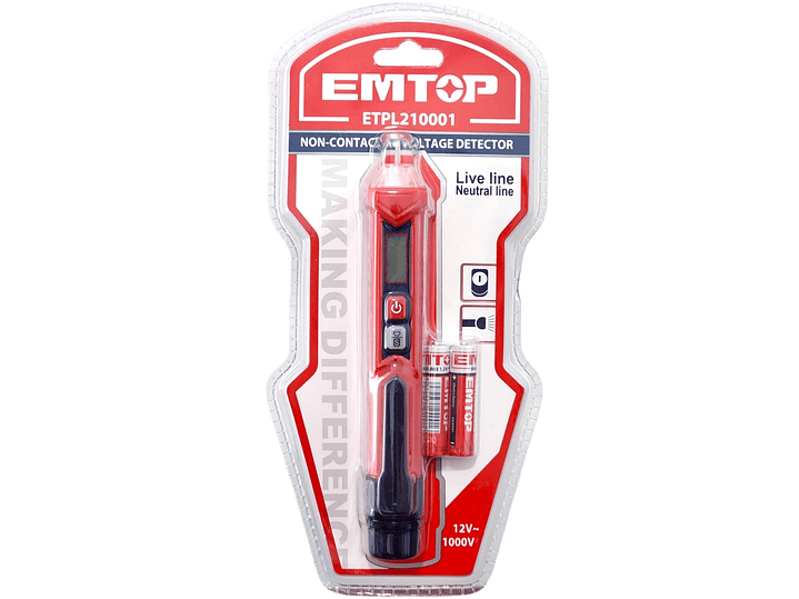 Detector de voltaje AC sin contacto EMTOP ETPL210001 5