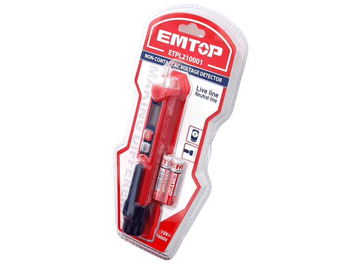 Detector de voltaje AC sin contacto EMTOP ETPL210001 6
