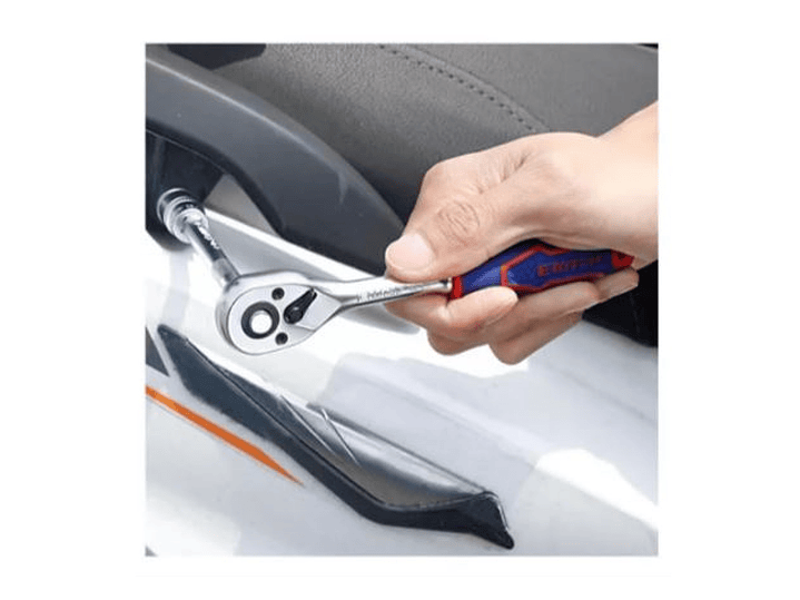 Kit de 14 Piezas Set Dados Ratchet 1/4 45t EMTOP  6