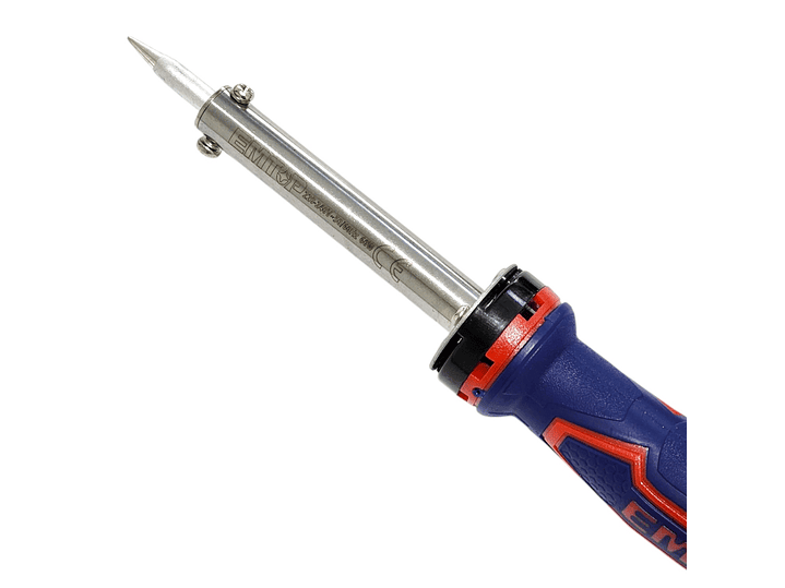 Soldador Eléctrico Cautín de Punta Recta 60W Emtop 4