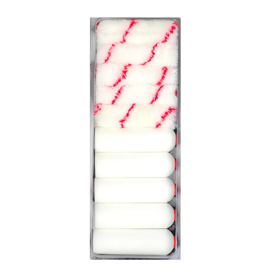 Kit Rodillo 100mm 4” de Pintura + 10 Rodillos Emtop  2