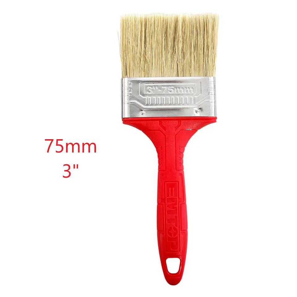 Kit de 5 Brochas Mango de Plástico EPBH160501 EMTOP 3